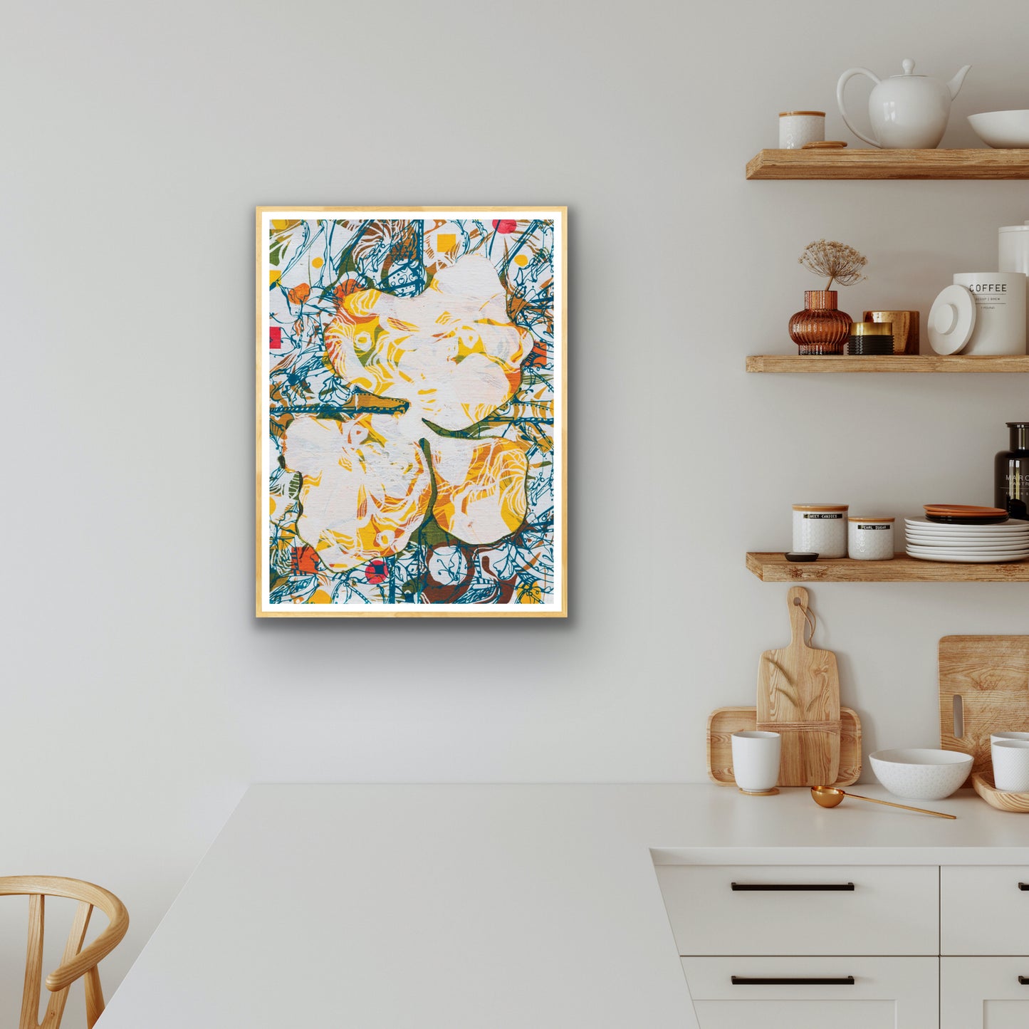 Yellow Iris Fine Art Print