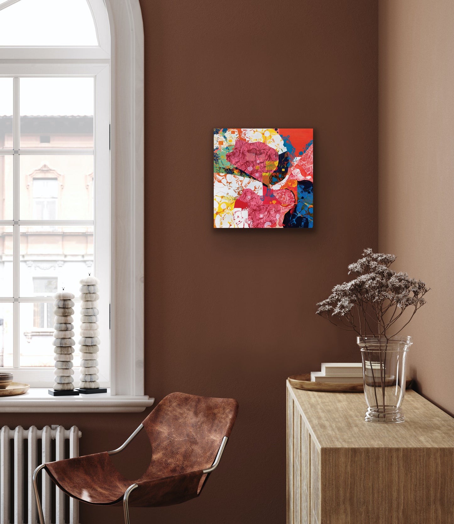 Pink Lilies Canvas Print