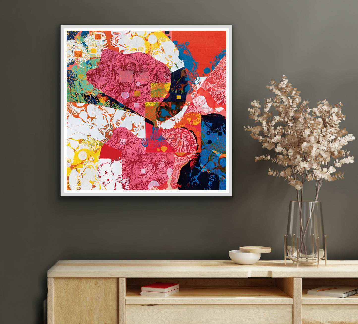 Pink Lilies Fine Art Print